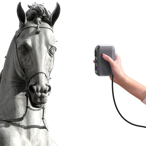 3DMakerpro Moose Lite 3D szkenner, NIR fényforrás, 0,05mm pontosság, 24-bites színes kamera, Windows/Mac kompatibilis - Standard
