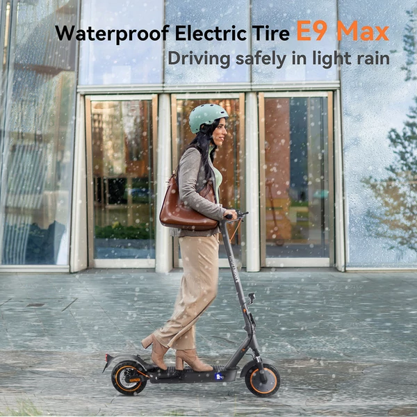 HONEYWHALE E9 MAX 10" elektromos roller, ABE tanúsítvány, 500W motor, 36V 10Ah akku, 40km hatótáv, dupla felfüggesztés, app