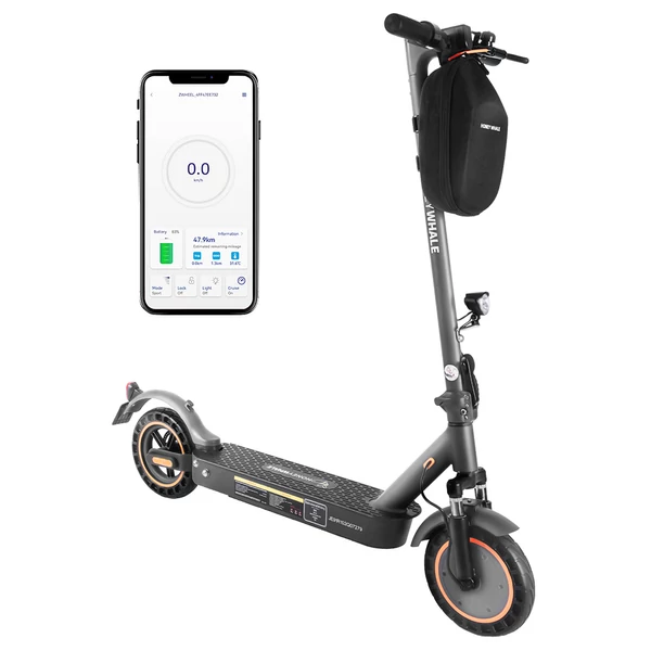 HONEYWHALE E9 MAX 10" elektromos roller, ABE tanúsítvány, 500W motor, 36V 10Ah akku, 40km hatótáv, dupla felfüggesztés, app