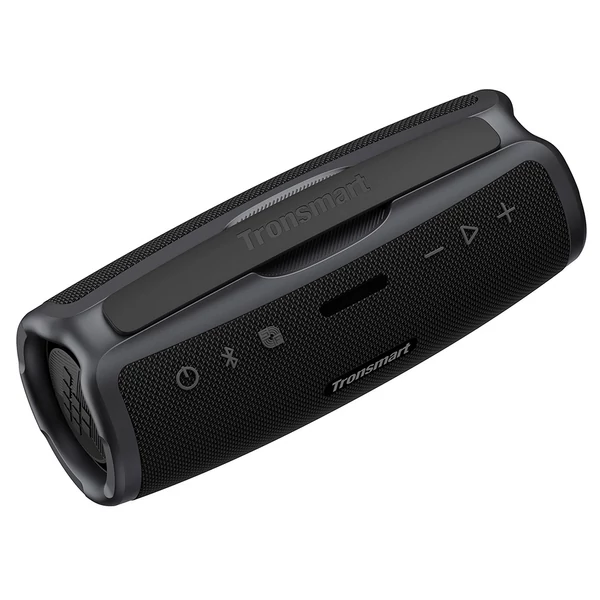 Tronsmart Mirtune S100 hordozható kültéri hangszóró, Bluetooth 5.3, 50W, 20 óra, IPX7, állítható EQ - Fekete
