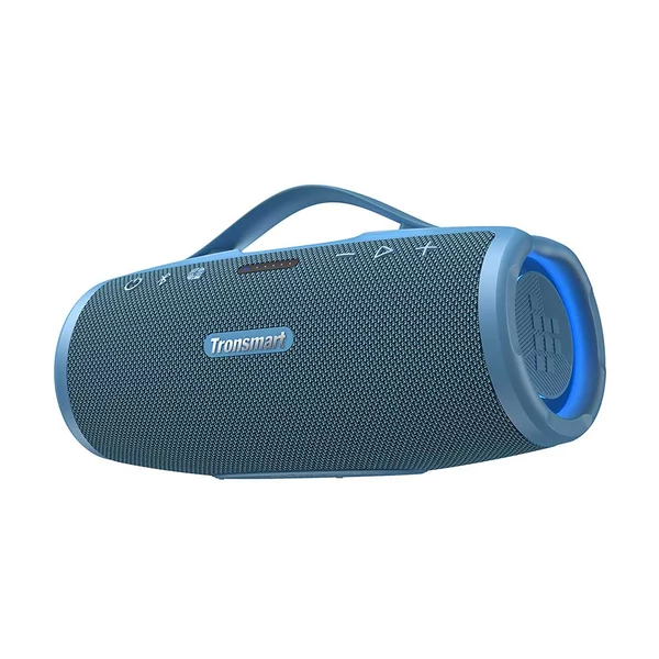 Tronsmart Mirtune S100 hordozható kültéri hangszóró, Bluetooth 5.3, 50W, 20 óra, IPX7, állítható EQ - Kék