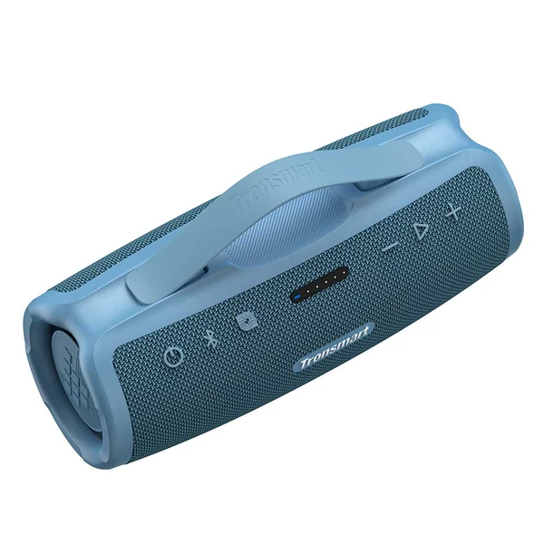 Tronsmart Mirtune S100 hordozható kültéri hangszóró, Bluetooth 5.3, 50W, 20 óra, IPX7, állítható EQ - Fekete + kék