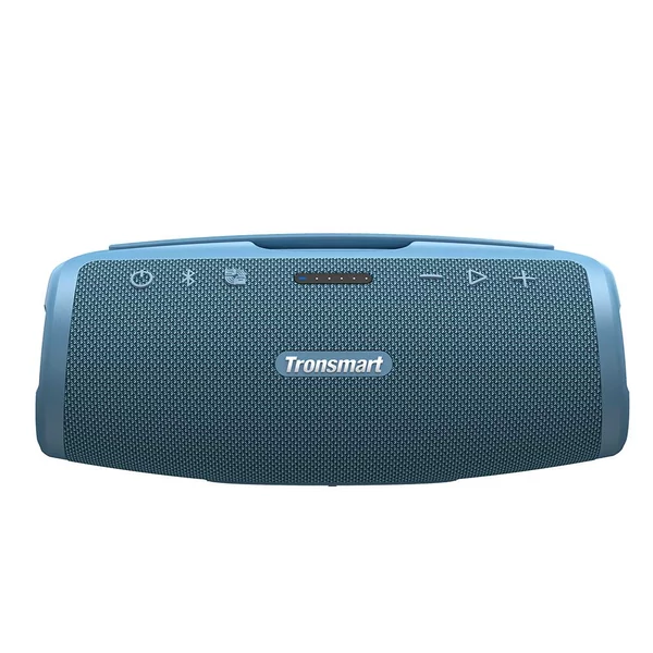 Tronsmart Mirtune S100 hordozható kültéri hangszóró, Bluetooth 5.3, 50W, 20 óra, IPX7, állítható EQ - Fekete + kék