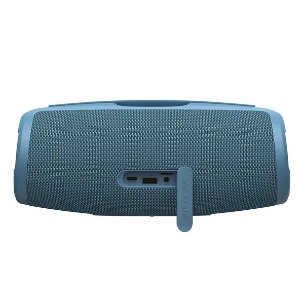 Tronsmart Mirtune S100 hordozható kültéri hangszóró, Bluetooth 5.3, 50W, 20 óra, IPX7, állítható EQ - Fekete + kék