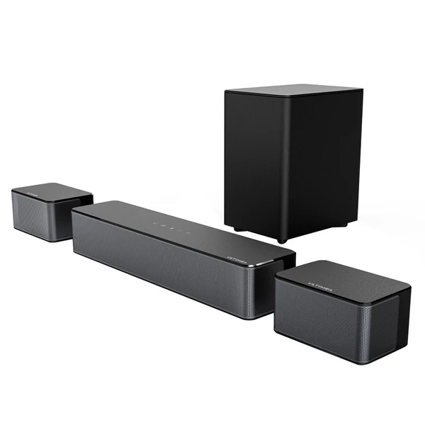 Ultimea Poseidon D50 5.1 csatornás soundbar mélynyomóval, hátsó hangsugárzókkal, állítható surround, 3 EQ mód