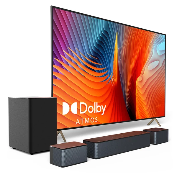 Ultimea Poseidon D60 5.1 hangprojektor mélynyomóval, Dolby Atmos, állítható térhangzás, több üzemmód