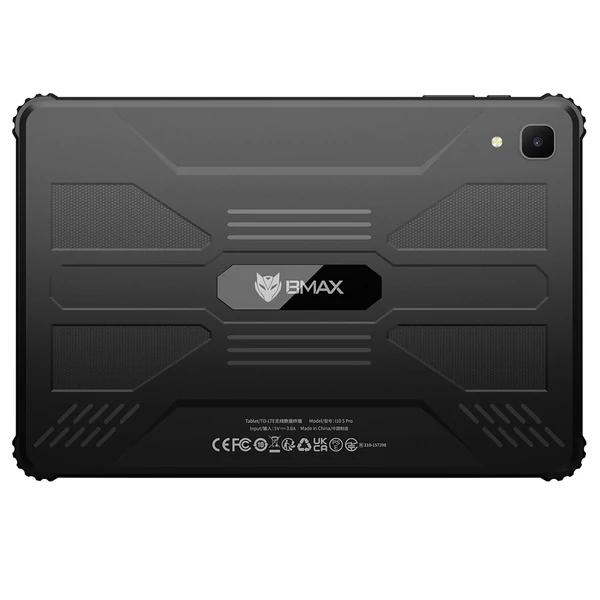 BMAX I10 S Pro strapabíró tablet, 10,1" 1920×1200 IPS, UNISOC T616, 14GB RAM, 128GB ROM, Android 14, 4G LTE, 10000mAh, GPS, 13+5MP kamera