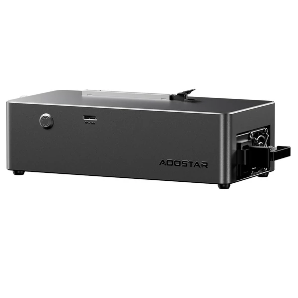 AOOSTAR AG01 eGPU dokkoló Oculink porttal, beépített 800W táppal, TGX csere támogatással, hot-swap funkcióval