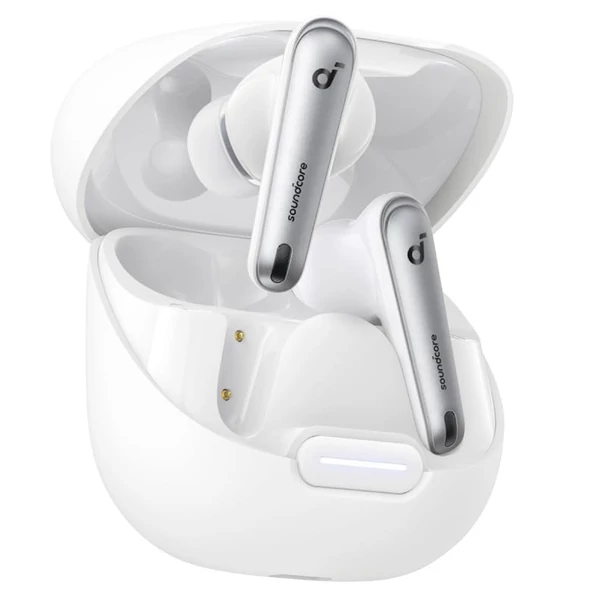 Anker Soundcore Liberty 4 NC fülhallgató, TWS, Adaptív ANC 2.0, Bluetooth 5.3, IPX4, Gyors töltés - Fehér