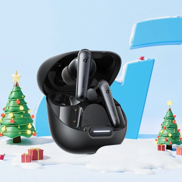 Anker Soundcore Liberty 4 NC fülhallgató, TWS, Adaptív ANC 2.0, Bluetooth 5.3, IPX4, Gyors töltés - Fekete