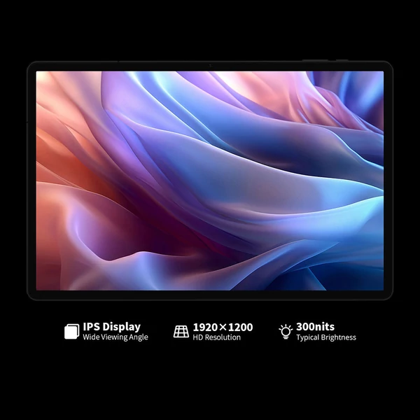 Teclast T65 Max tablet, 13" IPS (1920×1200), Helio G99, 8+12GB RAM, 256GB, Android 14, 8/13MP kamera, 10000mAh, 18W gyorstöltés, WiFi, BT, GPS, arcfelismerés