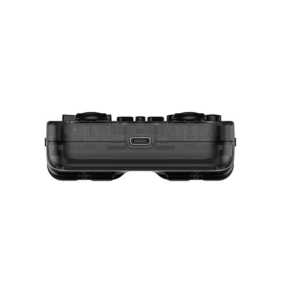 ANBERNIC RG353V játékkonzol, 64GB TF kártya, 32GB Android, 16GB Linux, 2GB RAM, HDMI kimenet, Moonlight streamelés - Átlátszó fekete