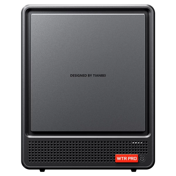 AOOSTAR WTR Pro NAS Mini PC barebone (RAM, SSD nélkül), Intel N150, 4 mag, 3x 4K kijelző, 2×USB3.0, 2×USB2.0, 2×2.5G LAN, microSD, audio