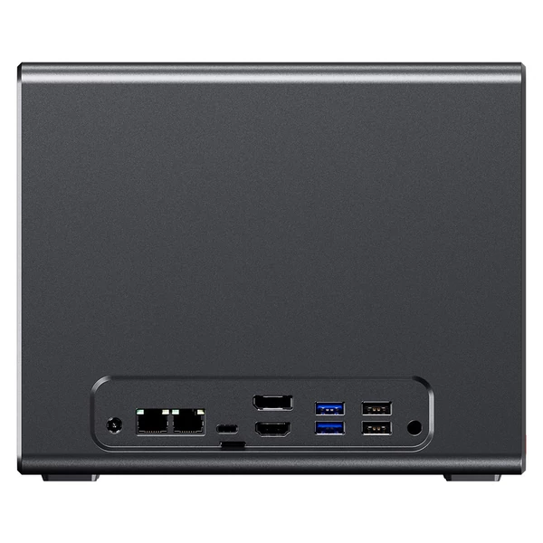 AOOSTAR WTR Pro NAS Mini PC barebone (RAM, SSD nélkül), Intel N150, 4 mag, 3x 4K kijelző, 2×USB3.0, 2×USB2.0, 2×2.5G LAN, microSD, audio