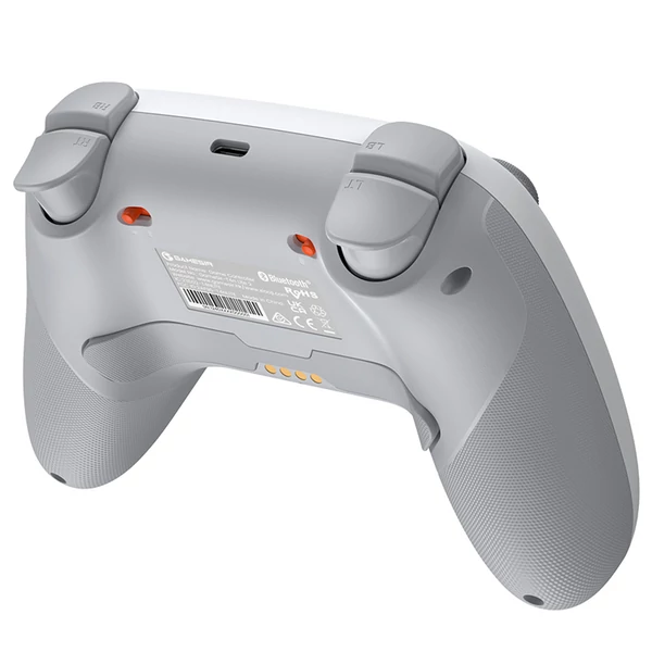 GameSir Nova 2 Lite vezeték nélküli játékvezérlő, PC/Switch/Android/iOS, Hall szenzoros ravasz, mechanikus D-pad, rezgőmotor - Fehér