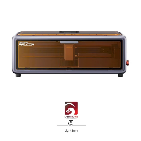Creality Falcon A1 10W FDA 1. osztályú lézer, 600mm/s gravírozás, kamera, anyagfelismerés, szemvédelem, 305×381mm +  1 éves LightBurn licenc