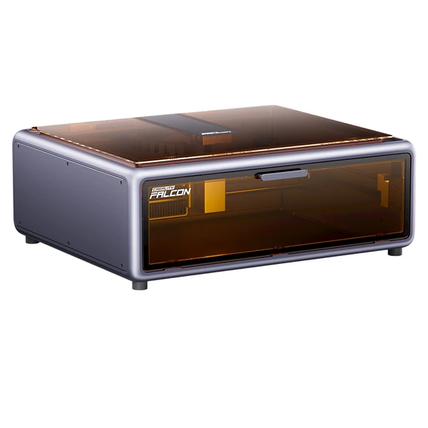 Creality Falcon A1 10W FDA 1. osztályú lézer, 600mm/s gravírozás, kamera, anyagfelismerés, szemvédelem, 305×381mm +  150 W-os füstelszívó