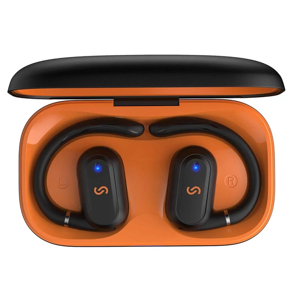 SOUNARC QS01 vezeték nélküli fülhallgató – Bluetooth 5.3, IPX5, 20 óra üzemidő, érintésvezérlés – Fekete
