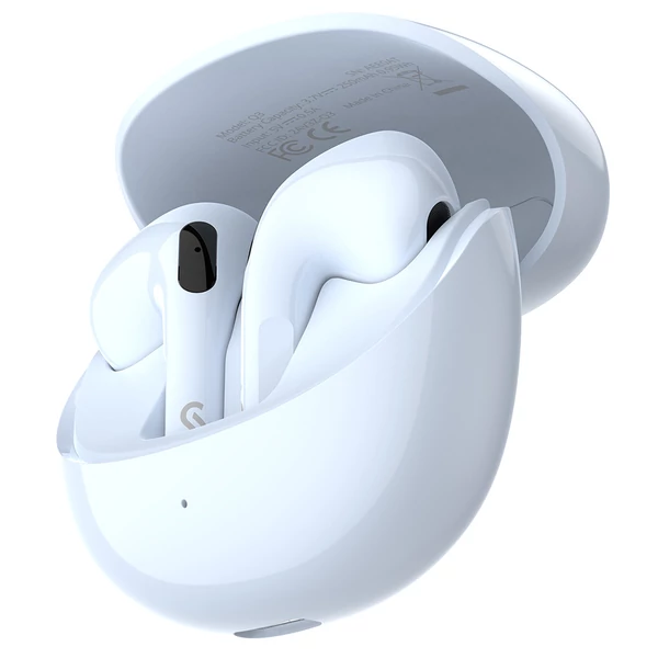 SOUNARC Q3 vezeték nélküli fülhallgató – Bluetooth 5.3, IPX5, 20 óra üzemidő, érintésvezérlés – Kék