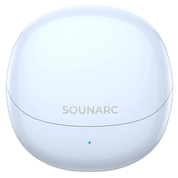 SOUNARC Q3 vezeték nélküli fülhallgató – Bluetooth 5.3, IPX5, 20 óra üzemidő, érintésvezérlés – Kék