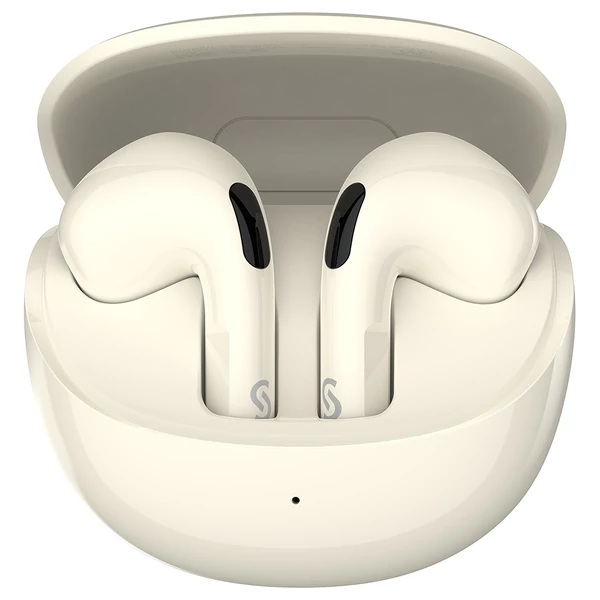 SOUNARC Q3 vezeték nélküli fülhallgató – Bluetooth 5.3, IPX5, 20 óra üzemidő, érintésvezérlés – Bézs