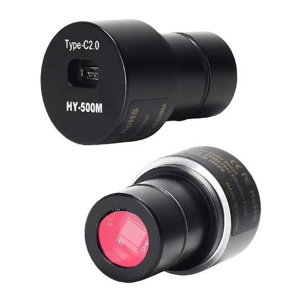 HAYEAR 5MP Digitális Elektronikus Okulár - USB 2.0 Csatlakozó, 30mm/30.5mm Adapter, CMOS Képérzékelő