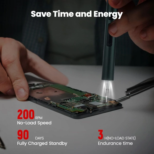 KAIWEETS ES20 Elektromos Csavarhúzó Készlet - 137 Precíziós Bit, Állítható Nyomaték, Újratölthető és Kompakt - Profiknak, Barkácsoláshoz