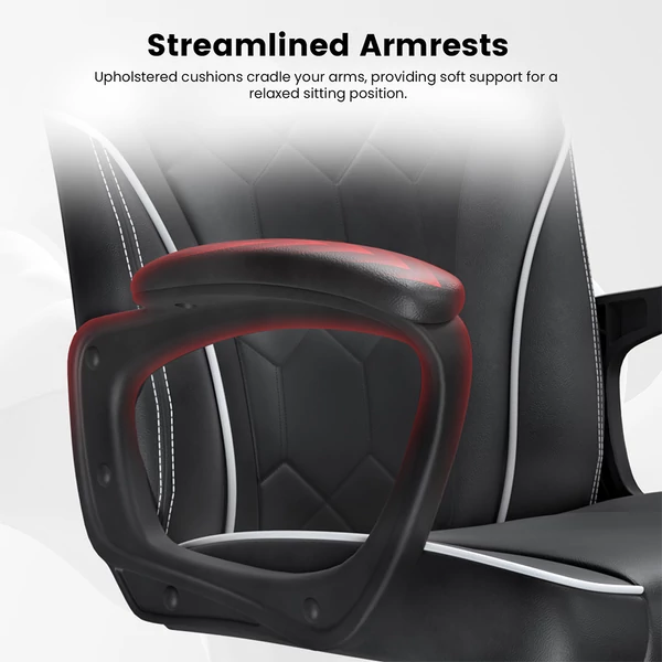 ACGAM CG-4746 gamer irodai szék, ergonomikus hab háttámla, 360°-os forgás, állítható magasság, kicsi méret
