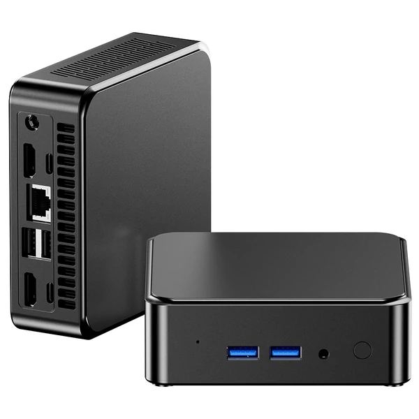 AOOSTAR N-BOXZ Mini PC, Intel N150 4 mag, max 3,6GHz, 8GB RAM, 512GB SSD, 3 kijelző, WiFi, BT