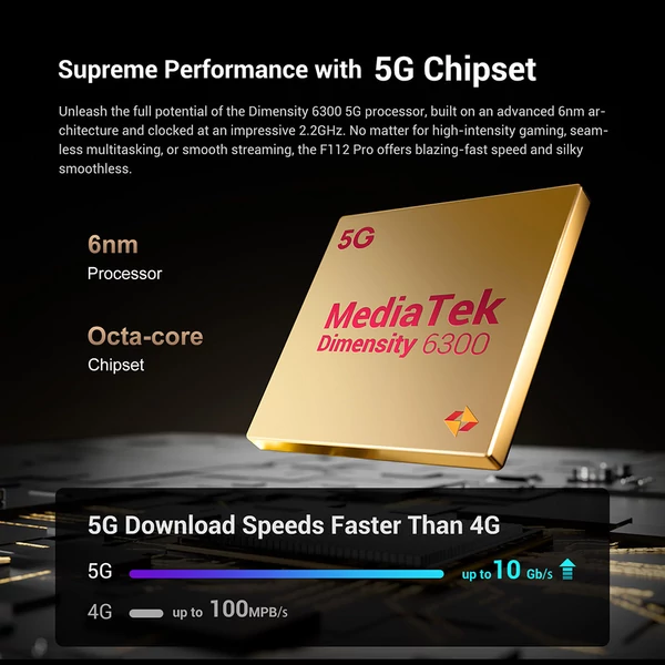 FOSSiBOT F109S strapabíró okostelefon, Android 15, 6+256GB, 10600mAh akkumulátor, 50MP kamera, NFC