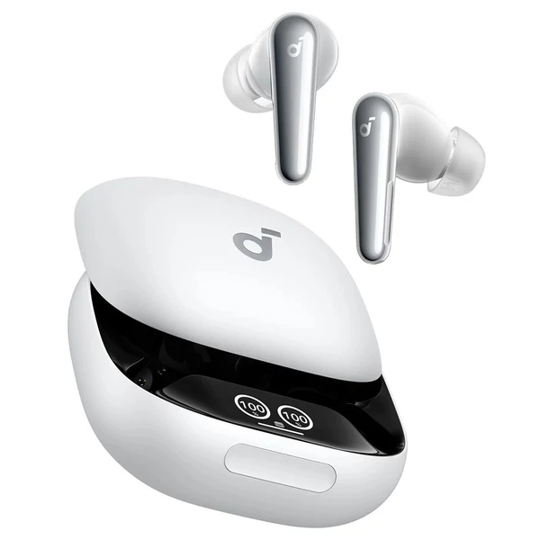 Anker Soundcore Liberty 4 Pro ANC fülhallgató, adaptív zajszűrés 3.0, Hi-Res, gyorstöltés, IPX5 - Fehér
