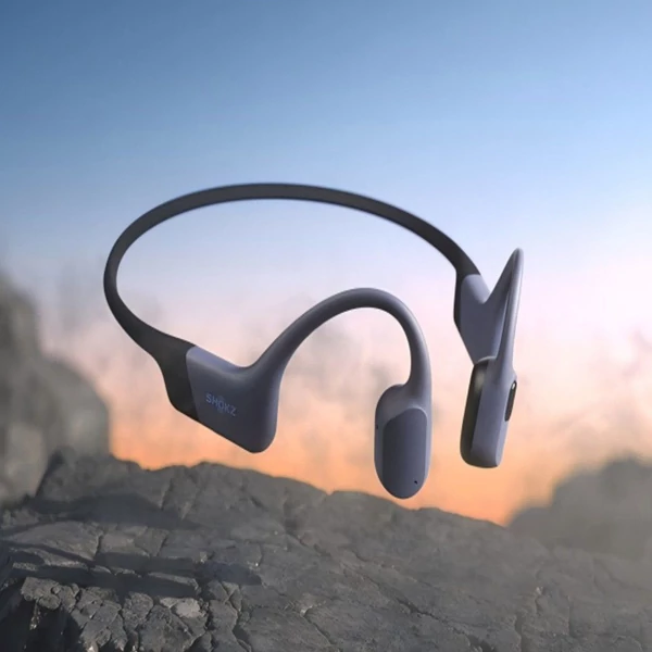 SHOKZ OpenSwim Pro nyitott fülhallgató, csontvezetéses sport fejhallgató, IP68 vízálló, Bluetooth+MP3, 9 óra üzemidő - Fekete