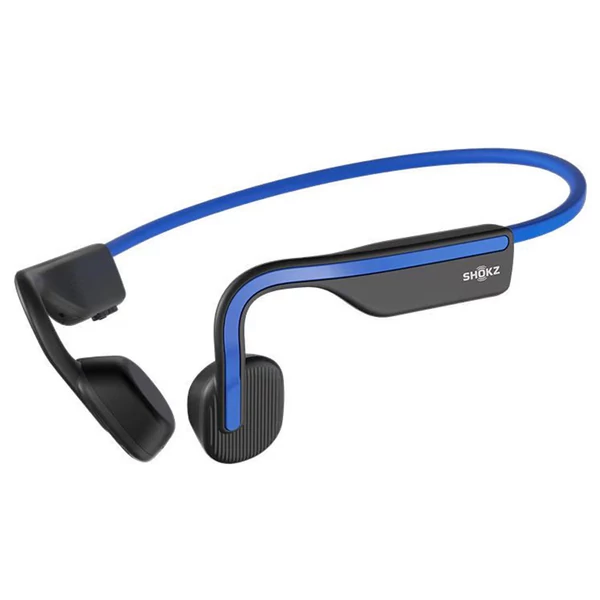 SHOKZ OpenMove nyitott fülhallgató, csontvezetéses Bluetooth sport fejhallgató, IP55 vízálló - Kék