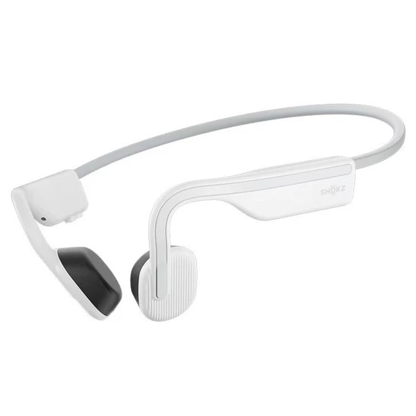 SHOKZ OpenMove nyitott fülhallgató, csontvezetéses Bluetooth sport fejhallgató, IP55 vízálló - Fehér