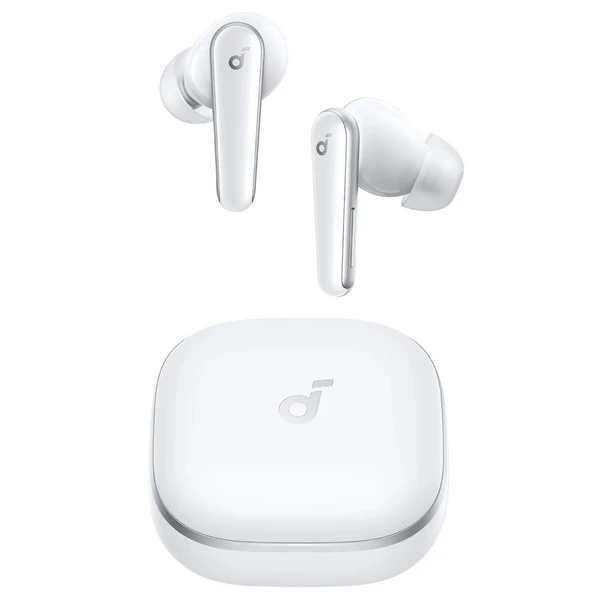 Anker Soundcore Liberty 5 ANC fülhallgató, Dolby Audio, 2x erősebb zajszűrés, Adaptív ANC 3.0, 48 óra üzemidő – Fehér
