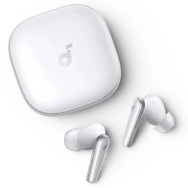 Anker Soundcore Liberty 5 ANC fülhallgató, Dolby Audio, 2x erősebb zajszűrés, Adaptív ANC 3.0, 48 óra üzemidő – Fehér