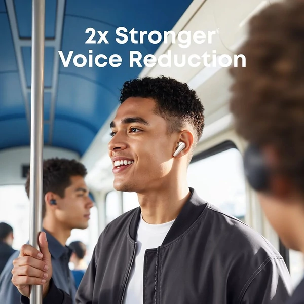 Anker Soundcore Liberty 5 ANC fülhallgató, Dolby Audio, 2x erősebb zajszűrés, Adaptív ANC 3.0, 48 óra üzemidő – Fehér