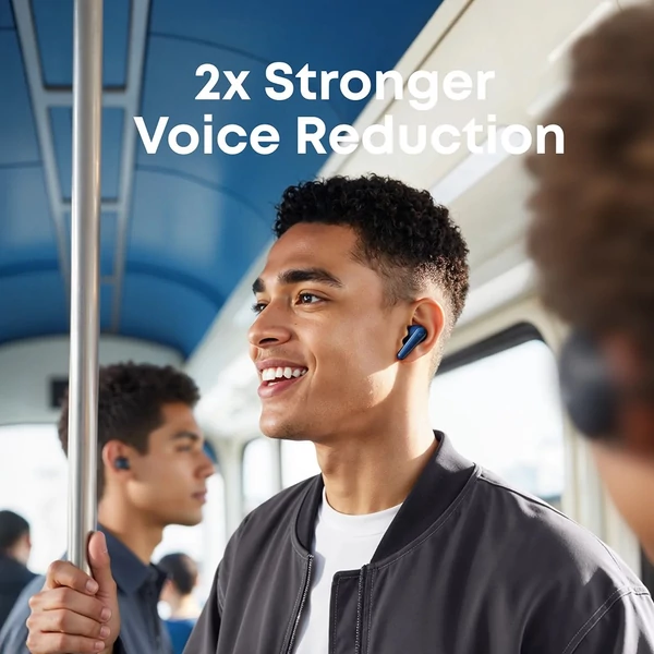 Anker Soundcore Liberty 5 ANC fülhallgató, Dolby Audio, 2x erősebb zajszűrés, Adaptív ANC 3.0, 48 óra üzemidő – Kék