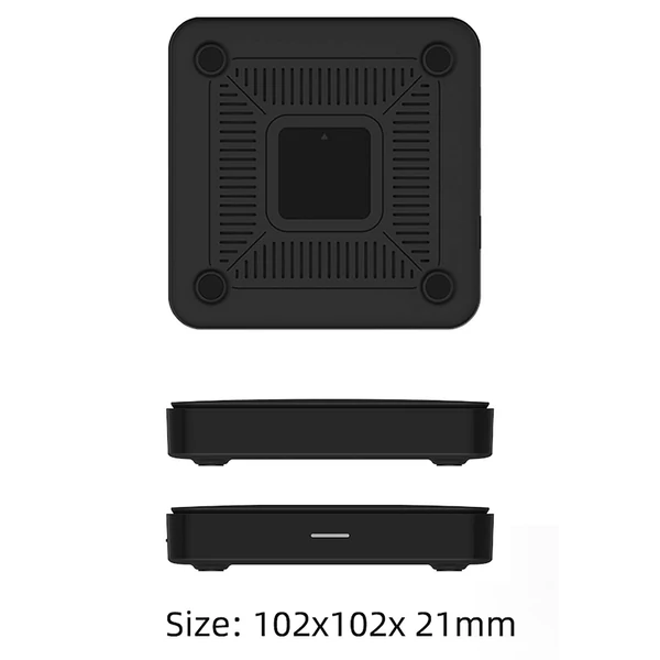 MECOOL KM7 SE Android 11 TV Box, Amlogic S905Y4, 2GB RAM, 32GB ROM, WiFi 6, Bluetooth 5.1, Chromecast, Google Play