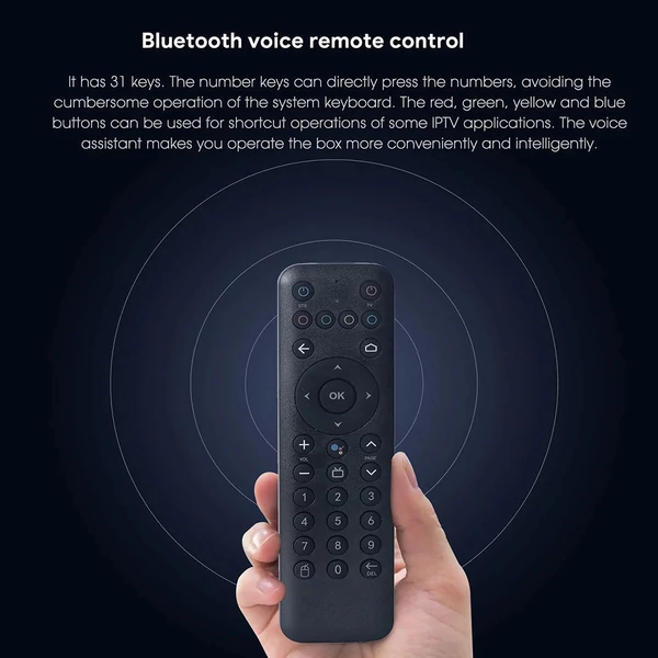 MECOOL KM7 SE Android 11 TV Box, Amlogic S905Y4, 2GB RAM, 32GB ROM, WiFi 6, Bluetooth 5.1, Chromecast, Google Play
