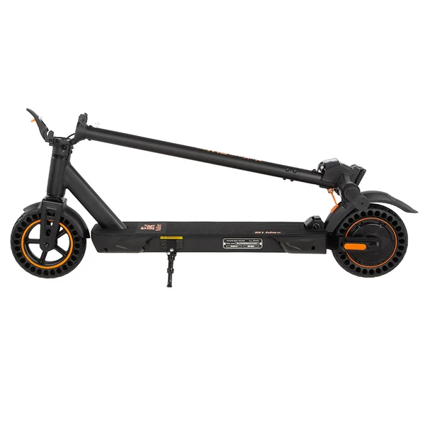 KuKirin S1 Max összecsukható elektromos roller, 350W motor, 36V 10.4Ah akku, 8" kerék, 39km hatótáv, rugós felfüggesztés, nagy kijelző, IP54