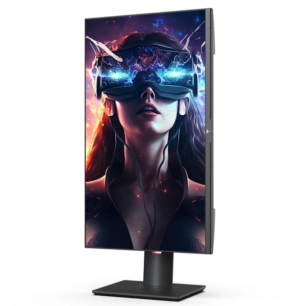 KTC H27P22S 27" gamer monitor, 3840x2160 UHD, HDR400, 160Hz, 1ms, 132% sRGB, FreeSync/G-SYNC, HDMI2.1, DP1.4, állítható állvány