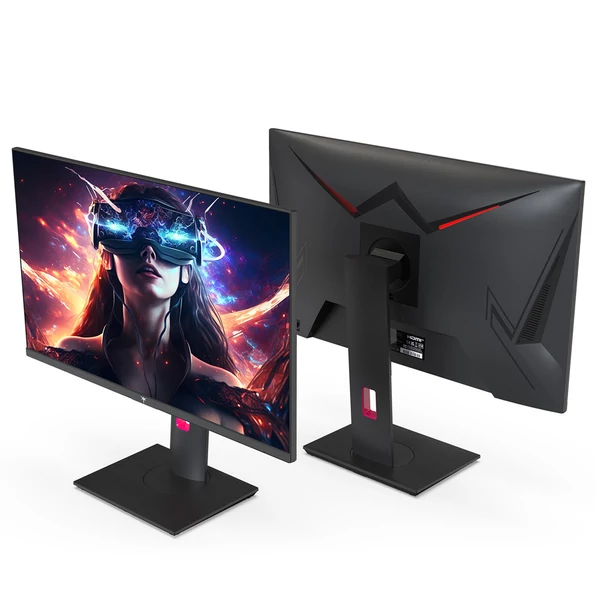 KTC H27P22S 27" gamer monitor, 3840x2160 UHD, HDR400, 160Hz, 1ms, 132% sRGB, FreeSync/G-SYNC, HDMI2.1, DP1.4, állítható állvány