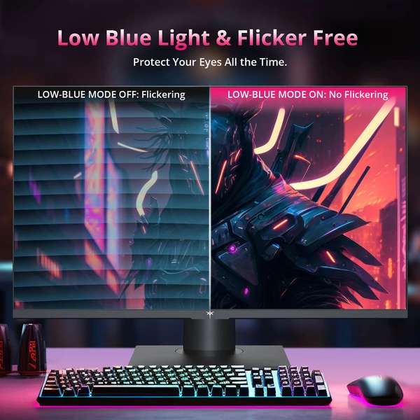 KTC H27P22S 27" gamer monitor, 3840x2160 UHD, HDR400, 160Hz, 1ms, 132% sRGB, FreeSync/G-SYNC, HDMI2.1, DP1.4, állítható állvány