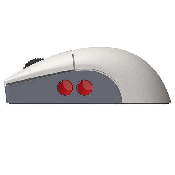 8BitDo Retro R8 egér N kiadás, 3 csatlakozási mód, PAW 3395 szenzor, programozható gombok