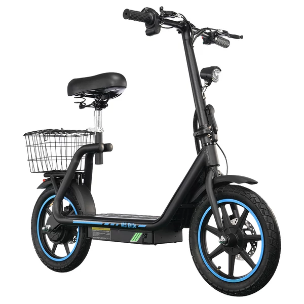 TWOFISH M5 Elite elektromos roller, 500W motor, 48V 13Ah akkumulátor, 14" kerék, 20 km/h max sebesség, 30 km hatótáv, dupla tárcsafék, első és hátsó