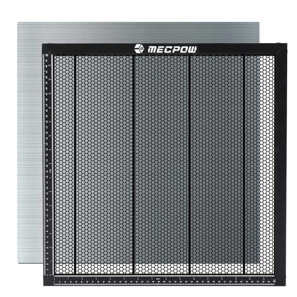 Mecpow H44 440*440*22mm lézerágy, méhsejtrácsos alap