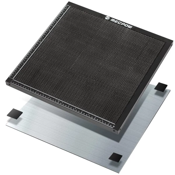 Mecpow H44 440*440*22mm lézerágy, méhsejtrácsos alap