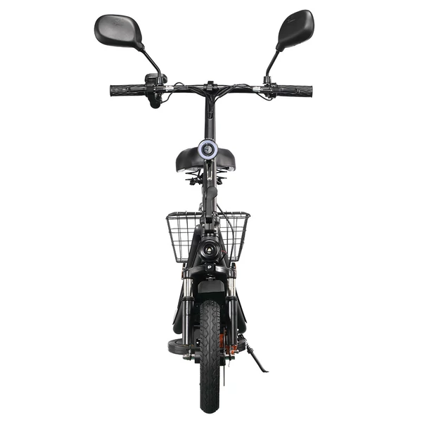 TWOFISH M5 PRO-E EEC tanúsított elektromos robogó üléssel, kosárral, 500W motor, 48V 13Ah, 40km/h, 30km hatótáv - Fekete