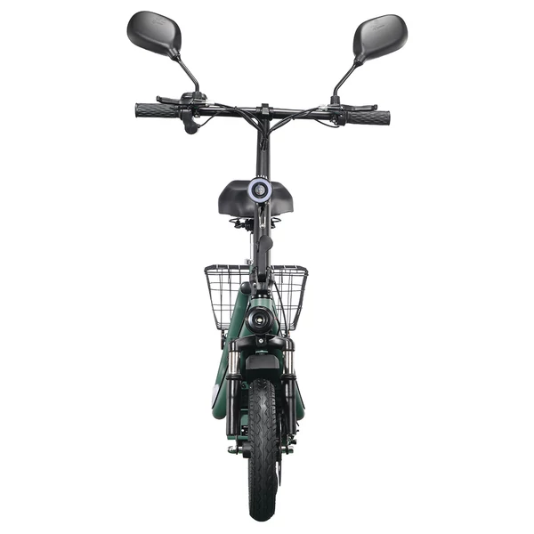 TWOFISH M5 PRO-E EEC tanúsított elektromos robogó üléssel, kosárral, 500W motor, 48V 13Ah, 40km/h, 30km hatótáv - Zöld
